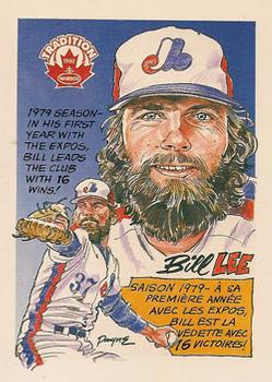 1992 Nabisco Canada Tradition #1 Bill Lee Front