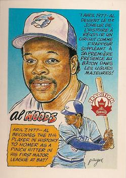 1992 Nabisco Canada Tradition #4 Al Woods Front