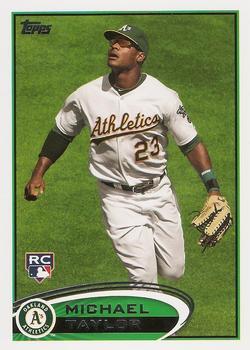 2012 Topps #36 Michael Taylor Front