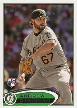 2012 Topps #202 Andrew Carignan Front