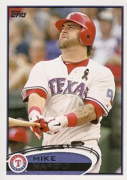 2012 Topps #37 Mike Napoli Front