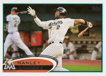 2012 Topps #60 Hanley Ramirez Front