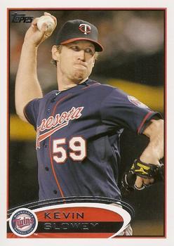 2012 Topps #111 Kevin Slowey Front