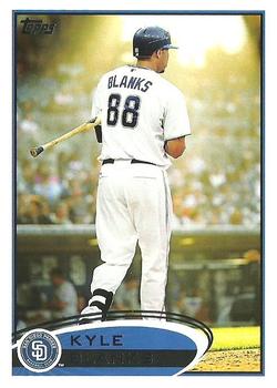 2012 Topps #261 Kyle Blanks Front