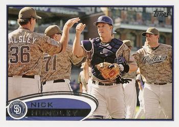 2012 Topps #312 Nick Hundley Front