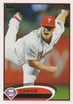2012 Topps #307 Vance Worley Front