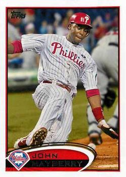 2012 Topps #353 John Mayberry Jr. Front