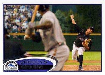 2012 Topps #45 Jhoulys Chacin Front