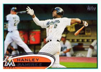 2012 Topps #60 Hanley Ramirez Front