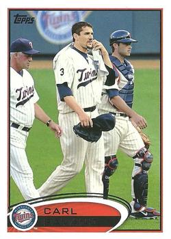 2012 Topps #164 Carl Pavano Front