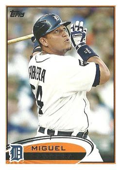 2012 Topps #200 Miguel Cabrera Front