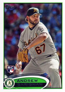 2012 Topps #202 Andrew Carignan Front