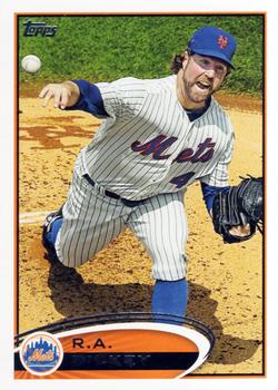 2012 Topps #279 R.A. Dickey Front