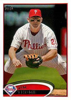 2012 Topps #371 Jim Thome Front