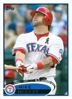 2012 Topps #37 Mike Napoli Front