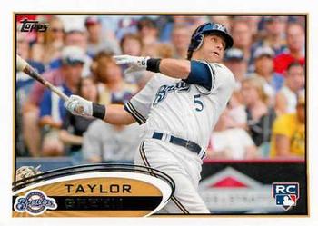 2012 Topps #390 Taylor Green Front