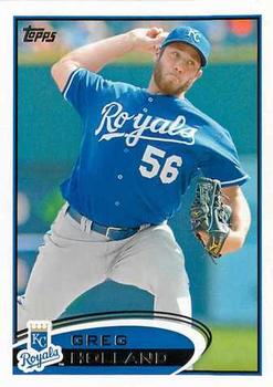 2012 Topps #409 Greg Holland Front