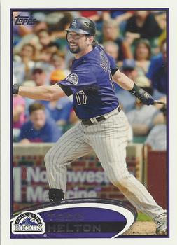 2012 Topps #416 Todd Helton Front