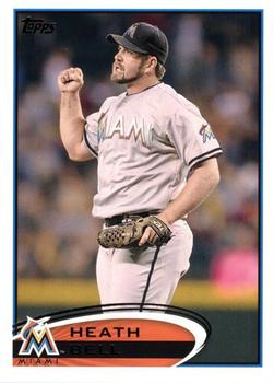 2012 Topps #421 Heath Bell Front