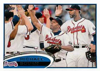 2012 Topps #429 Michael Bourn Front