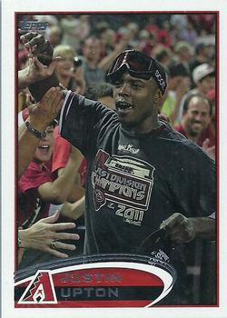 2012 Topps #450 Justin Upton Front