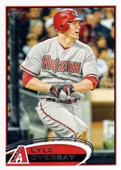 2012 Topps #370 Lyle Overbay Front
