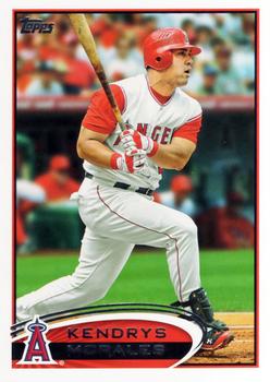 2012 Topps #536 Kendrys Morales Front