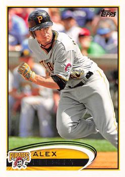 2012 Topps #555 Alex Presley Front