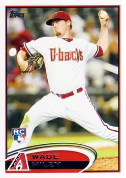 2012 Topps #558 Wade Miley Front