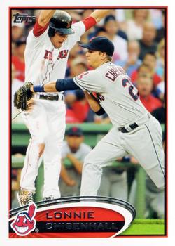 2012 Topps #603 Lonnie Chisenhall Front