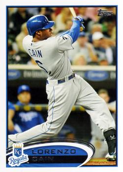 2012 Topps #609 Lorenzo Cain Front