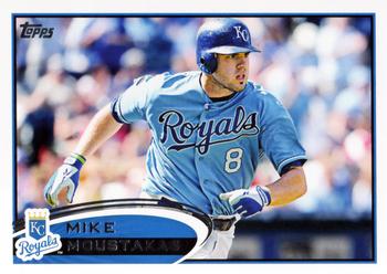 2012 Topps #642 Mike Moustakas Front
