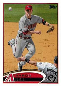 2012 Topps #527 Aaron Hill Front