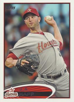 2012 Topps #560 J.A. Happ Front