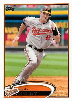 2012 Topps #571 J.J. Hardy Front