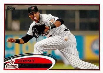 2012 Topps #585 Jimmy Paredes Front