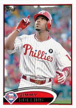 2012 Topps #617 Jimmy Rollins Front