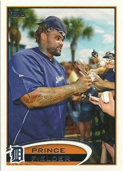 2012 Topps #650 Prince Fielder Front