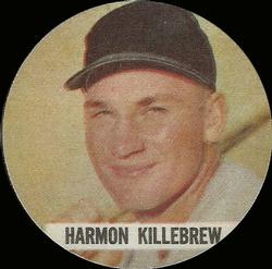 1961 Chemstrand Patches #NNO Harmon Killebrew Front