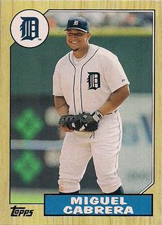 2012 Topps - 1987 Topps Minis #TM-52 Miguel Cabrera Front