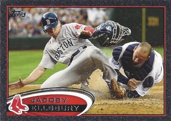 2012 Topps - Black #170 Jacoby Ellsbury Front