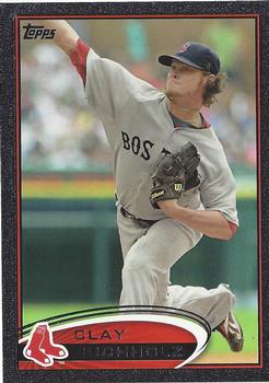 2012 Topps - Black #247 Clay Buchholz Front