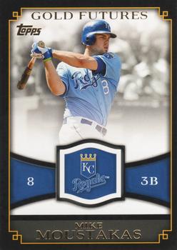 2012 Topps - Gold Futures #GF-20 Mike Moustakas Front