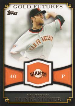 2012 Topps - Gold Futures #GF-33 Madison Bumgarner Front
