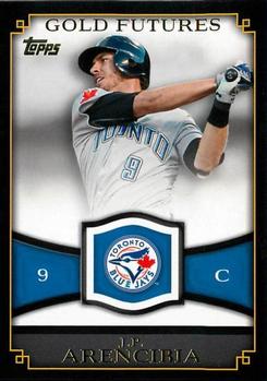 2012 Topps - Gold Futures #GF-12 J.P. Arencibia Front