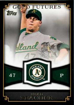 2012 Topps - Gold Futures #GF-36 Brad Peacock Front