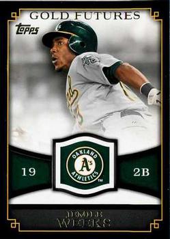 2012 Topps - Gold Futures #GF-46 Jemile Weeks Front