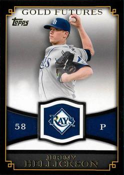 2012 Topps - Gold Futures #GF-9 Jeremy Hellickson Front