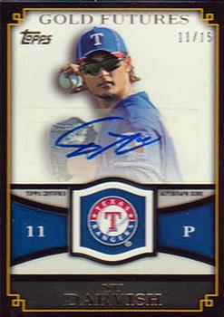2012 Topps - Gold Futures Autographs #GFA-YD Yu Darvish Front