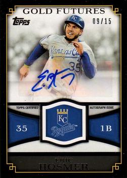 2012 Topps - Gold Futures Autographs #GFA-EH Eric Hosmer Front
